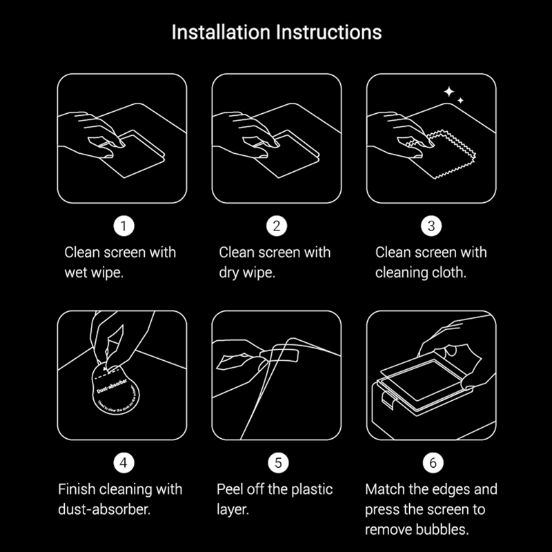 SMALLRIG 3750 Screen Protector For Sony A7 IV