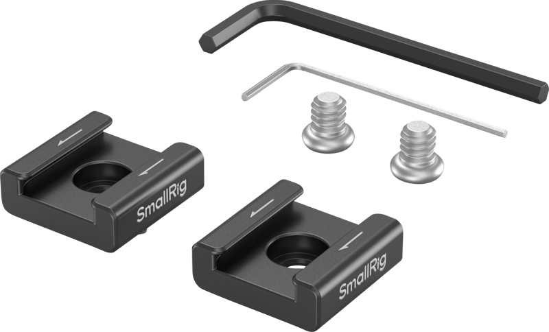 SMALLRIG 5032 Anti-Twist Cold Shoe Mount Support (2pcs)