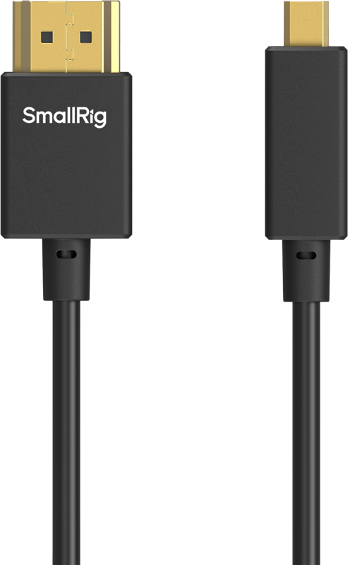 SMALLRIG 4795 Ultra-Slim 4K HDMI Data Cable D to A 100cm