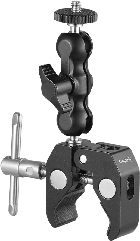 SMALLRIG 2164 Multi-functional Crab-Shaped Clamp w/ Ballhead Magic Arm