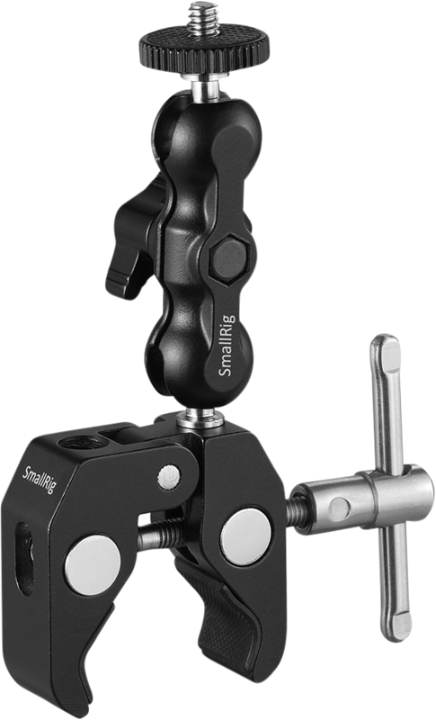 SMALLRIG 2164 Multi-functional Crab-Shaped Clamp w/ Ballhead Magic Arm