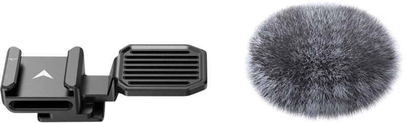 SMALLRIG 3526 Cold Shoe Adapter with windshield Kit For Sony ZV-E10 & ZV-1