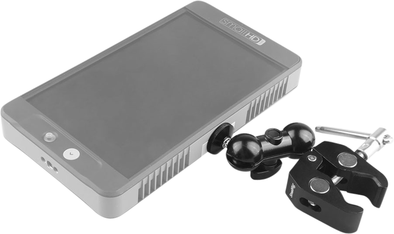 SMALLRIG 1138 Double BallHead w/Clamp & 1/4" Screw