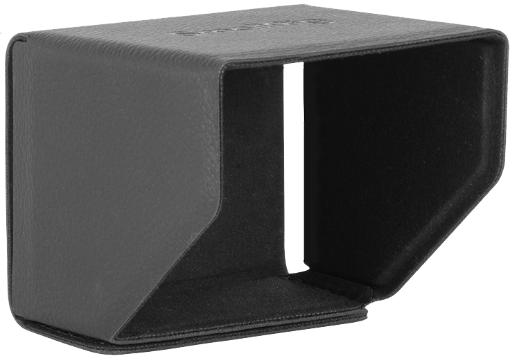 Designed to avoid reflection under strong outdoor light. Featuring a four-sided hood design