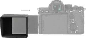 it assures you of a clearly visible screen in the multi-angle shooting.