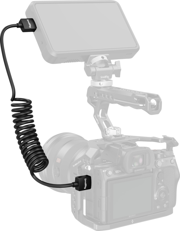 SMALLRIG 4963 Coiled HDMI Data Cable A to A