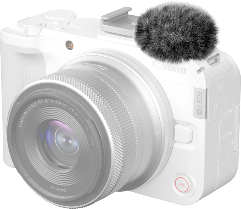 Delivers professional wind noise reduction and enhanced audio capture. The windscreen attaches via cold shoe adapter to your camera’s hot shoe
