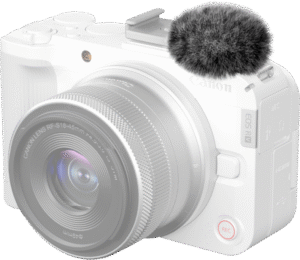 SMALLRIG 5434 Furry Windscreen Kit for Canon EOS R50 V (2pcs)