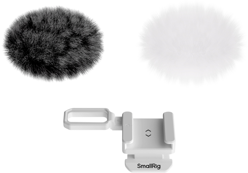 SMALLRIG 5434 Furry Windscreen Kit for Canon EOS R50 V (2pcs)