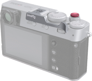 SMALLRIG 4566 Thumb Grip for Fujifilm X100VI / X100V Silver