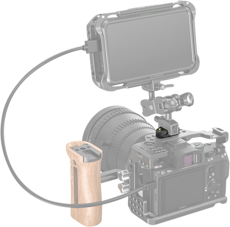 SMALLRIG 2501 Nato Rail 35mm w/ ARRI Loc Screw