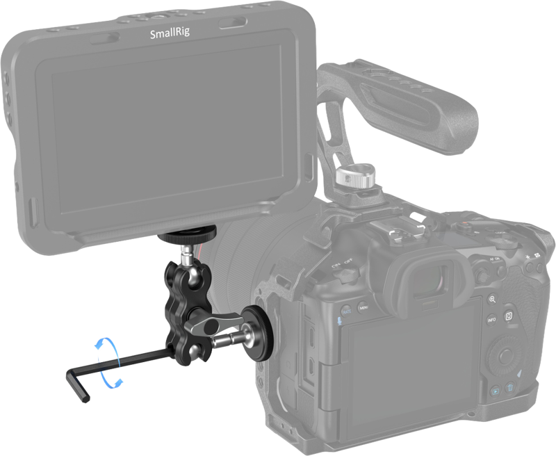 SMALLRIG 3238 Mini Magic Arm with Universal Ballhead