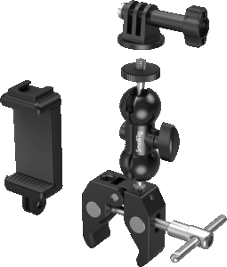 SMALLRIG 4373 Crab-Shaped Super Clamp Kit with Ballhead & Magic Arm
