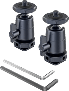 SMALLRIG 2948 BallHead Mini with Removable Cold Shoe Mount 2pcs