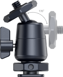 SMALLRIG 2948 BallHead Mini with Removable Cold Shoe Mount 2pcs