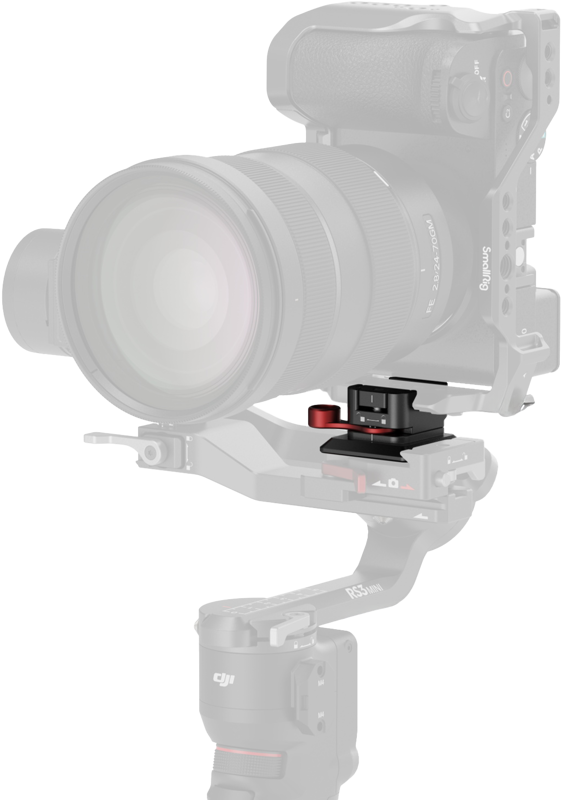 SMALLRIG 4857 NATO Clamp to Arca-Swiss Quick Release Plate