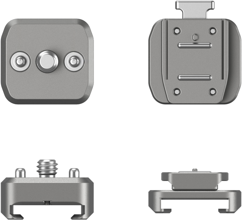 the anti-detachment column at the bottom of the quick-release adapter