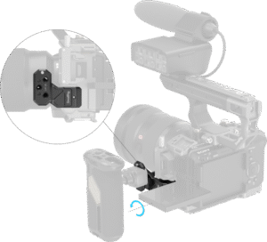 SMALLRIG 4458 Side Handle Extension Adapter Part with NATO Clamp