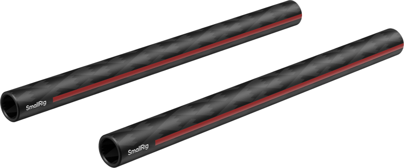 SMALLRIG 5211 15mm Carbon Fiber Rods (2pcs, 8"/20cm)