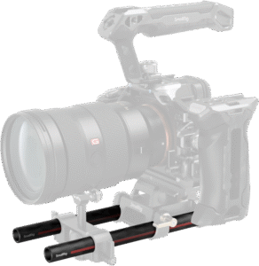 SMALLRIG 5211 15mm Carbon Fiber Rods (2pcs, 8"/20cm)