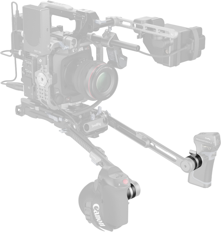 SMALLRIG 5134 Rotatable ARRI-Style Rosette Adapter