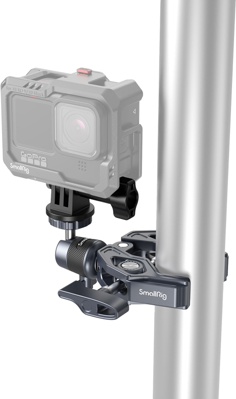 SMALLRIG 4102 Super Clamp with 360 Ballhead Mount for Action Cameras