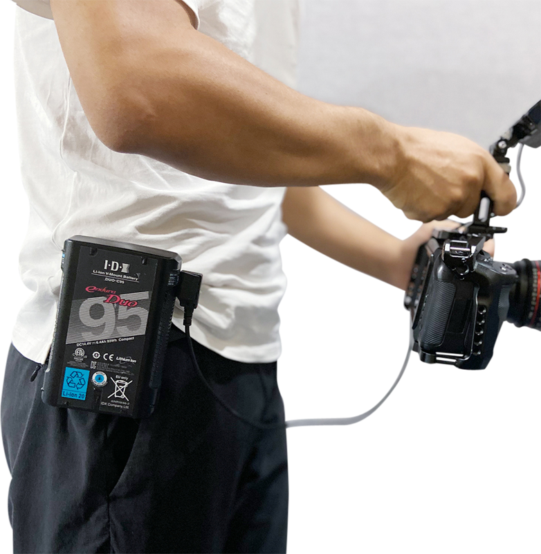 SMALLRIG 2990 Battery Plate V-Mount w Belt Clip