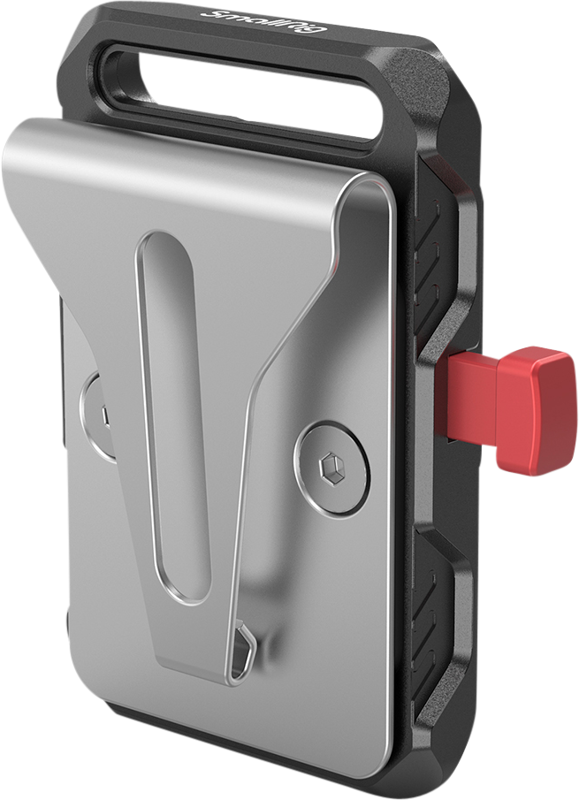 SMALLRIG 2990 Battery Plate V-Mount w Belt Clip