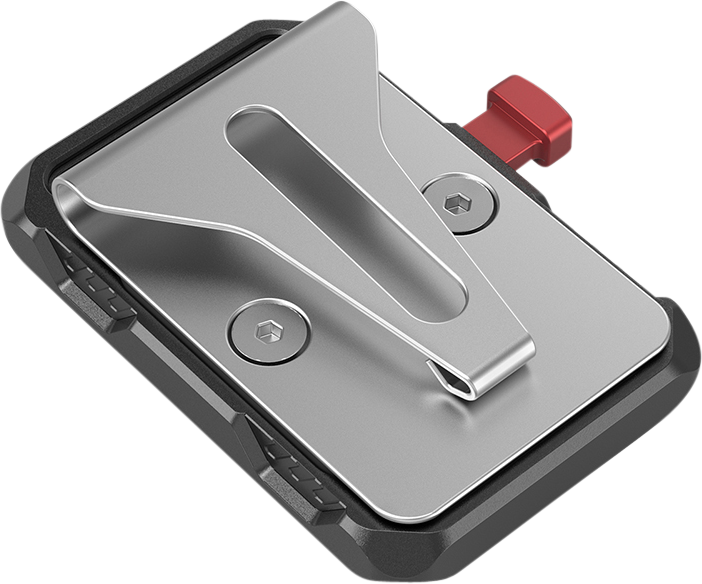 SMALLRIG 2990 Battery Plate V-Mount w Belt Clip
