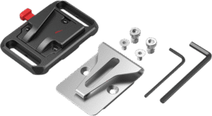 SMALLRIG 2990 Battery Plate V-Mount w Belt Clip