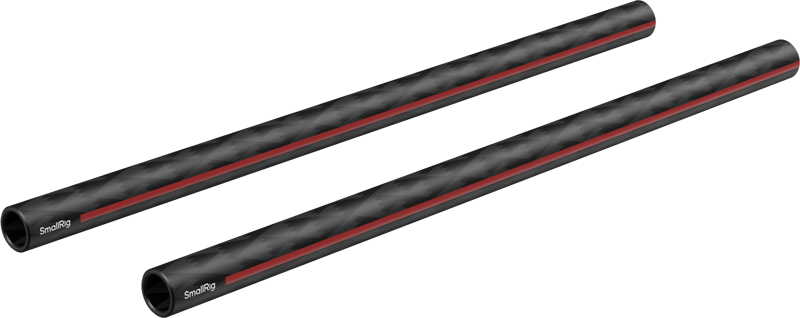 SMALLRIG 5212 15mm Carbon Fiber Rods (2pcs, 12"/30cm)
