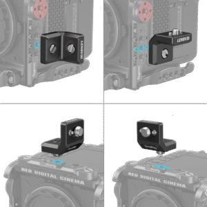 SMALLRIG 4360 Mini L-Shaped Mount Plate Kit