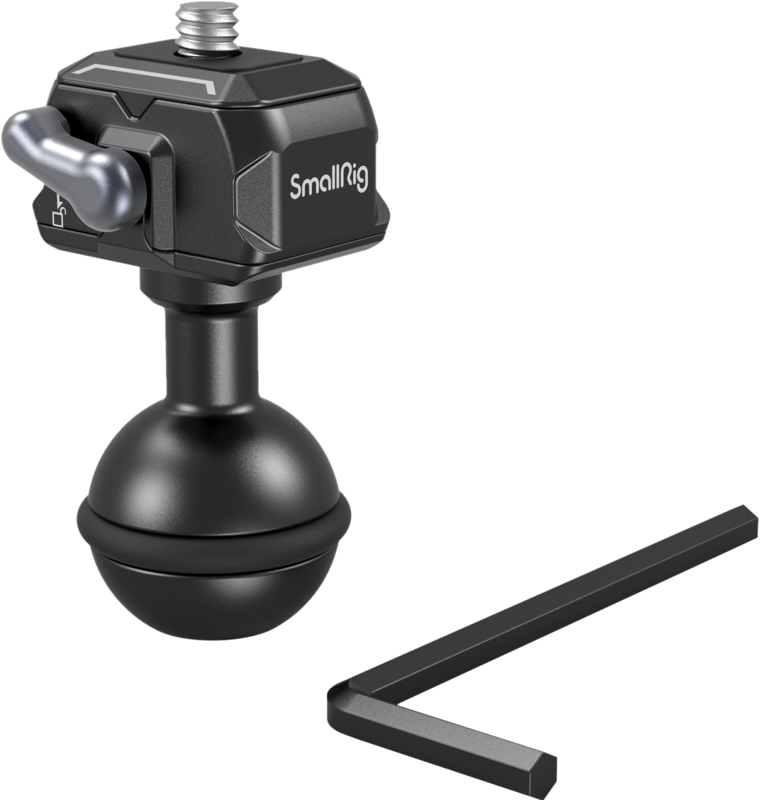 SMALLRIG 3600 Drop-in HawkLock Mini Quick Release 1/4-20" Ballhead