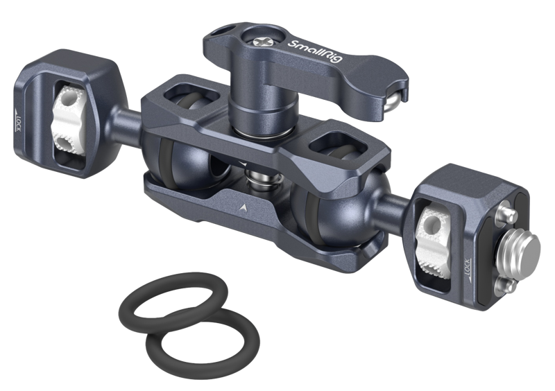 SMALLRIG 3874 Magic Arm with Dual Ball heads (1/4"-20 Screw and ARRI Locating Screw)