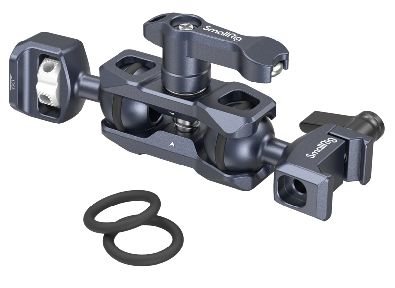 SMALLRIG 3875 Magic Arm with Dual Ball heads (1/4"-20 Screw and NATO Clamp)