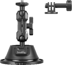 smooth and clean surfaces and supports any action camera that features a universal mount.