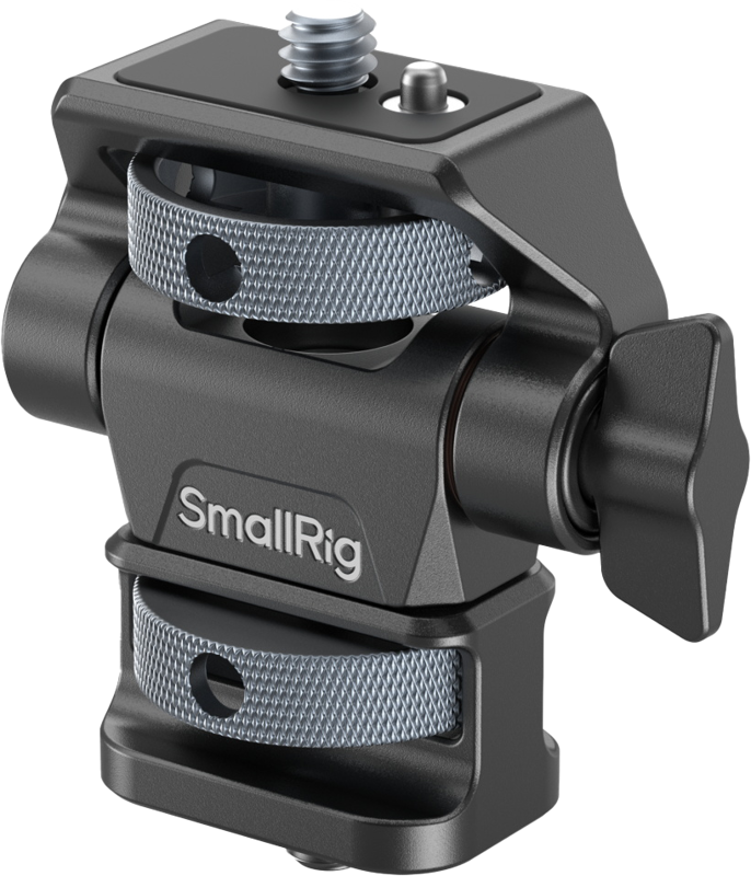 SMALLRIG 4886 Swivel and Tilt Adjustable Monitor Support with 1/4"-20 Screws