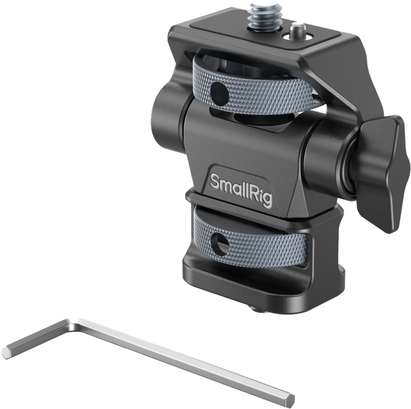 SMALLRIG 4886 Swivel and Tilt Adjustable Monitor Support with 1/4"-20 Screws