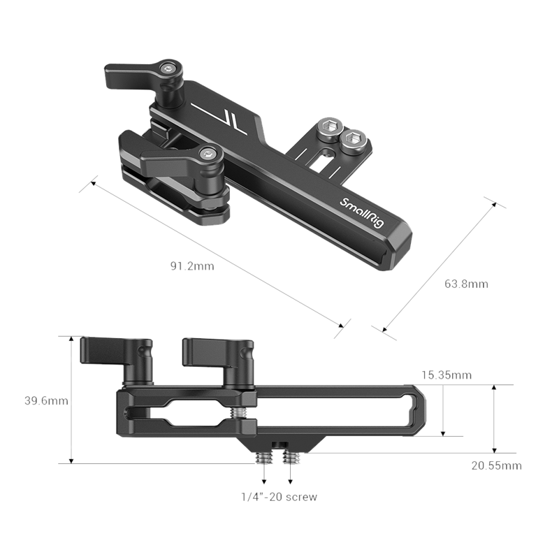 SMALLRIG 2799 Mount for LaCie Portable SSD