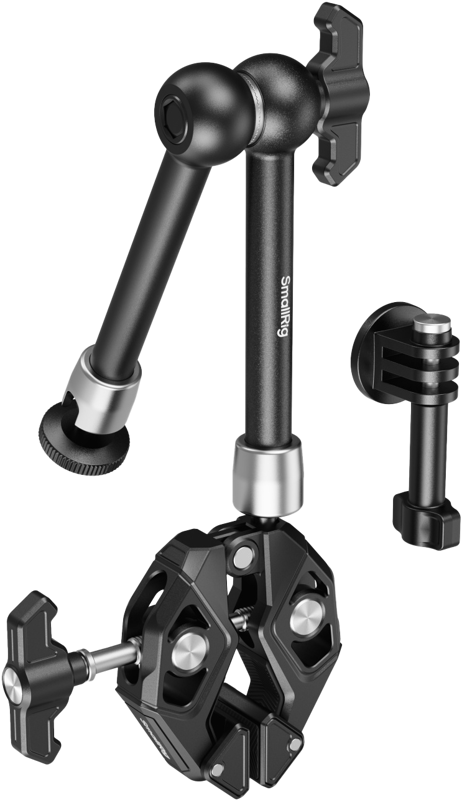 SMALLRIG 4454 Crab-Shaped Super Clamp Kit with Magic Arm