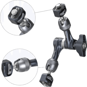 SMALLRIG 4899 Rosette Magic Arm (7") with ARRI Locating Screw