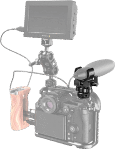 SMALLRIG 2352 Shotgun Mic Holder (Cold Shoe)