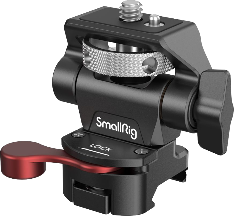 Designed to hold your monitor for easy monitoring. It fits standard NATO rail for quick release and comes with a top 1/4"-20 screw for monitor