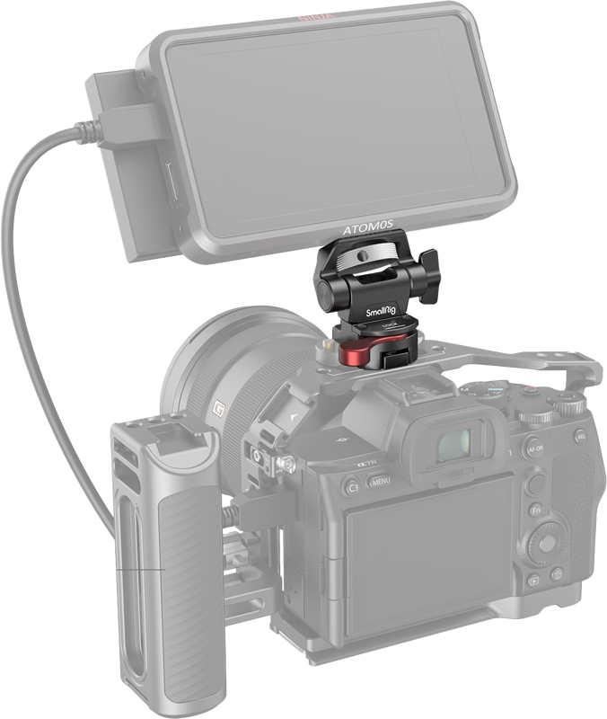 SMALLRIG 2906 Swivel and Tilt Adjustable Monitor Mount NATO-Mount