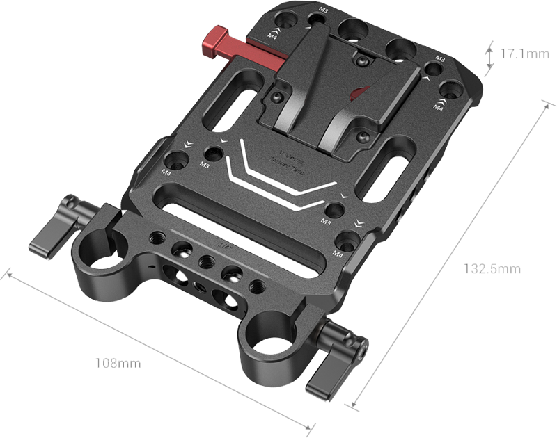 to provide greater battery life for your camera rig with your battery's power port(s).