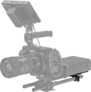 SMALLRIG 3016 Battery Plate V-Mount w Rod Clamp