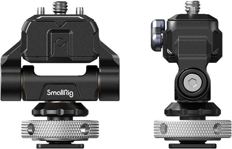 SMALLRIG 3514 Drop-in HawkLock Mini Quick Release Monitor Mount with Cold Shoe