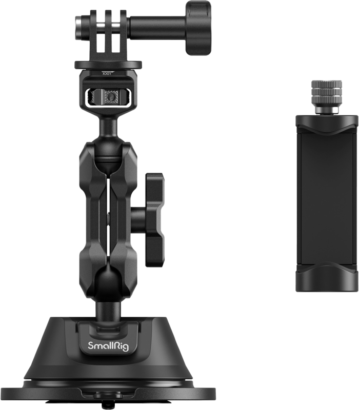 smooth and clean surfaces and support any action camera that features a universal mount.