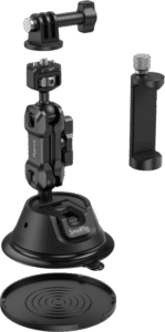 SMALLRIG 4275 Portable Suction Cup Mount Support Kit for Action Cameras / Mobile Phones SC-1K