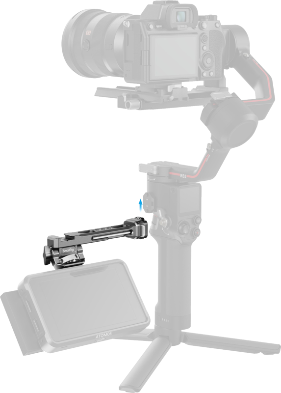 SMALLRIG 4637 HawkLock H21 Monitor Support for DJI Stabilizers